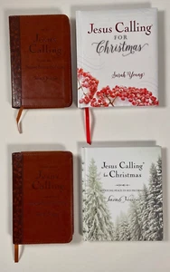 2 Pc Set Jesus Calling Daily Devotional+Jesus Calling For Christmas Sarah Young - Bild 1 von 25