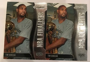 2 x Tim Duncan  Prizm 2019-2020 NBA Finalist No. 5 - Lot Base - Picture 1 of 2