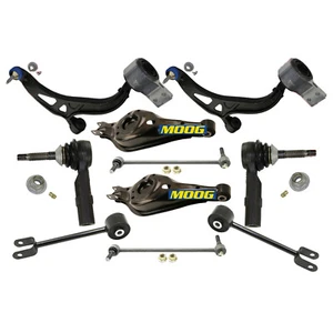 MOOG Suspension 10PCS Set Control Arms Link Kit For Ford Explorer Police Intcptr - Picture 1 of 11