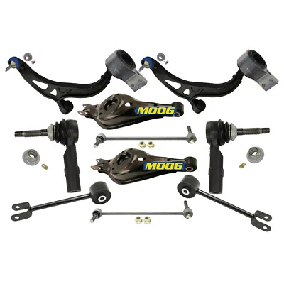 MOOG Suspension 10PCS Set Control Arms Link Kit For Ford Explorer Police Intcptr - Image 1 of 4