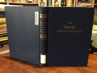 The Lincoln Encyclopedia by Archer Shaw 1950 MacMillan HC Vintage Ex-Library - Image 1 of 4