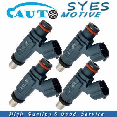 4Pcs Fuel Injector EAT286 For Kawasaki KX450F Ninja ZX-14 Ninja ZX-10R KFX450R - Image 1 of 4