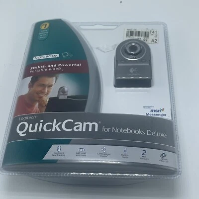Logitech Quickcam para Notebook Deluxe Webcam NUEVO Foto 1 de 4
