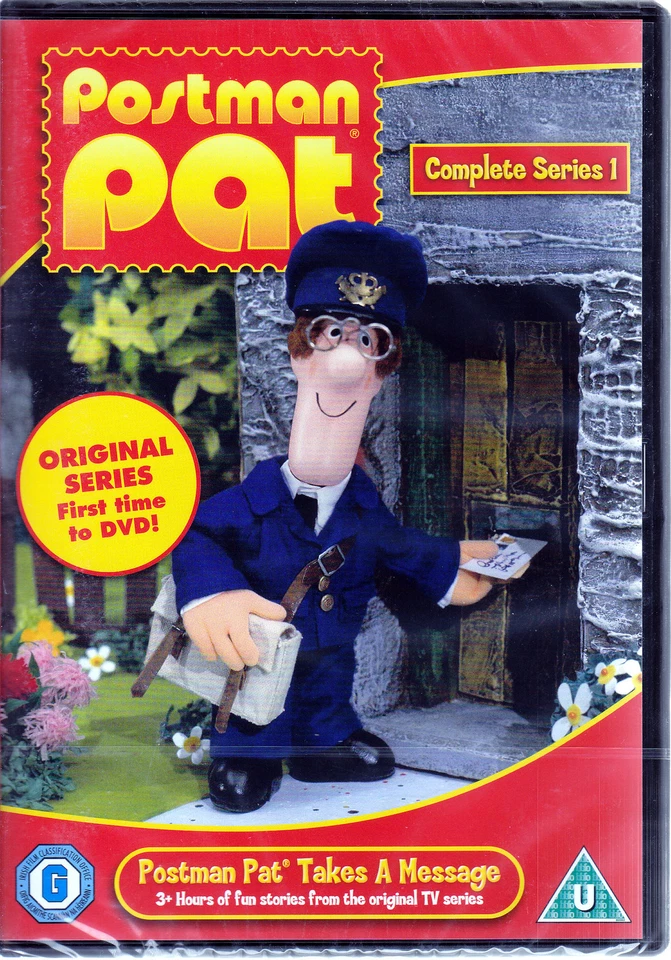 Postman Pat Complete Series 1 DVD Takes a Message 13 Episodes Over 3 Hours
