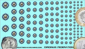 Battletech Premium Waterslide Decals - Pirates & Bandit Kingdoms - Picture 1 of 14