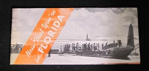 Brochure Pan Am Clipper Cruises 1939, etichette bagagli, adesivi ~ idrovolante, Miami, FL - Foto 1 di 16