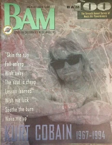 BAM Magazine Southern Californias Music April 22 1994 431 Kurt Cobain - Picture 1 of 2