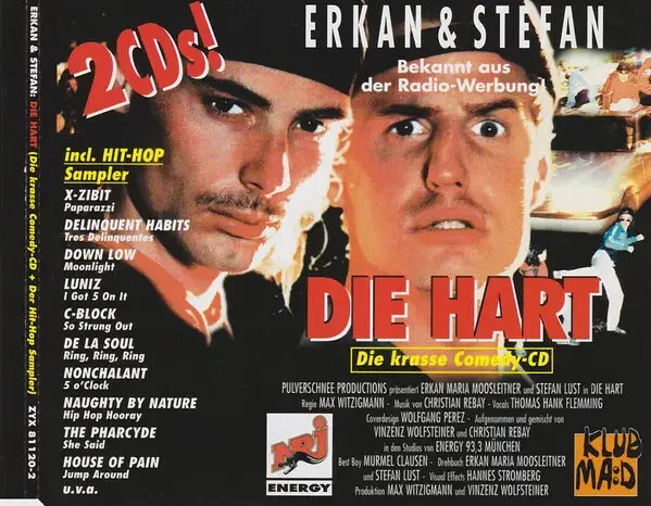 2xCD Erkan & Stefan Die Hart (Die Krasse Comedy CD + Hip-Hop Sampler) ZYX Mus - Bild 1 von 1