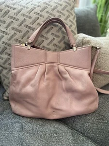 Kate Spade Mattie Street Amelie Rosa Leder Handtasche Schultertasche LESEN - Bild 1 von 21
