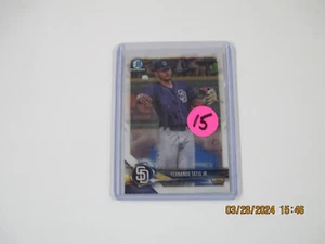 Bowman Chrome Tatis Jr. 2018 radiocontrol NMT, NMT+ - Imagen 1 de 2