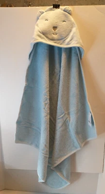 CARTERS Baby boy 👶🏼 Hooded Bath Towel 0-9 Months Teddy Bear Hood (8 Available) - Image 1 of 4