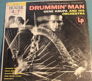 GENE KRUPA---DRUMMIN' MAN (10" LP) - Foto 1 di 4