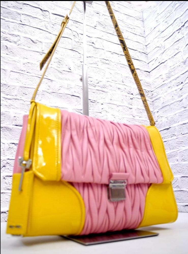 Miu Miu Yellow Bags & Handbags for Women for sale | eBay 