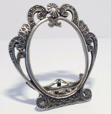 Vintage Solid Silver Italian made miniature Photo Frame Stamped