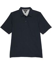 Volcom Boys' Big Wowzer Short Sleeve Polo Shirt, Black,Size L-12Y