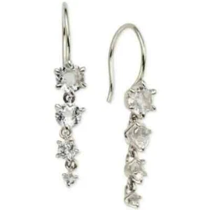 AVA NADRI Crystal Graduated Drop Earrings - Picture 1 of 1