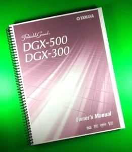 Bedienungsanleitung für Yamaha DGX-500 DGX-300, 112 Seiten mit klaren Abdeckungen! - Bild 1 von 1