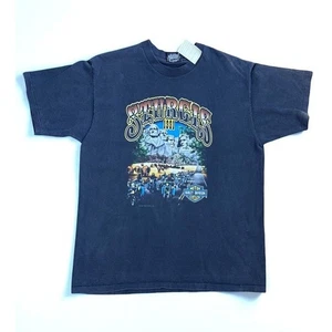 Vintage 1991 Sturgis Harley Davidson Holudeck Mount Rushmore Single Stitch 51st - Picture 1 of 8