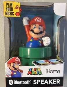 Super Mario iHome Bluetooth Speaker Nintendo 2020 NEW - Picture 1 of 7