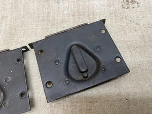 1 STÜCK WEHRMACHT VERSCHLUSS FÜR KISTE 80x65 HOLZKISTE - Picture 1 of 9