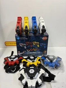 VATOS Laser Tag Set 3rd Gen – 4 Guns + 4 Vests Boxed Multiplayer Toy - Picture 1 of 18