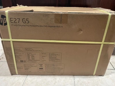 HP E27 G5 27" FHD LED Monitor - Black/Silver - Image 1 of 3