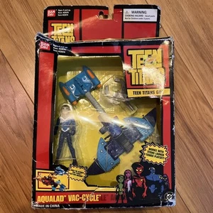 Teen Titans Go! Aqualad Vac-Cycle Action Figure and Vehicle DC Comics 2004 - Picture 1 of 8