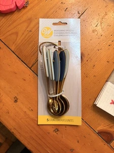 Wilton Measuring Spoons Set of 5 Multicolor  - Picture 1 of 3