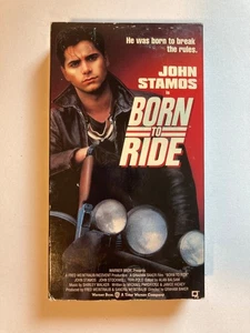 Harley Davidson Born to Ride VHS John Stamos 1991 años 90 acción NTSC - Imagen 1 de 6