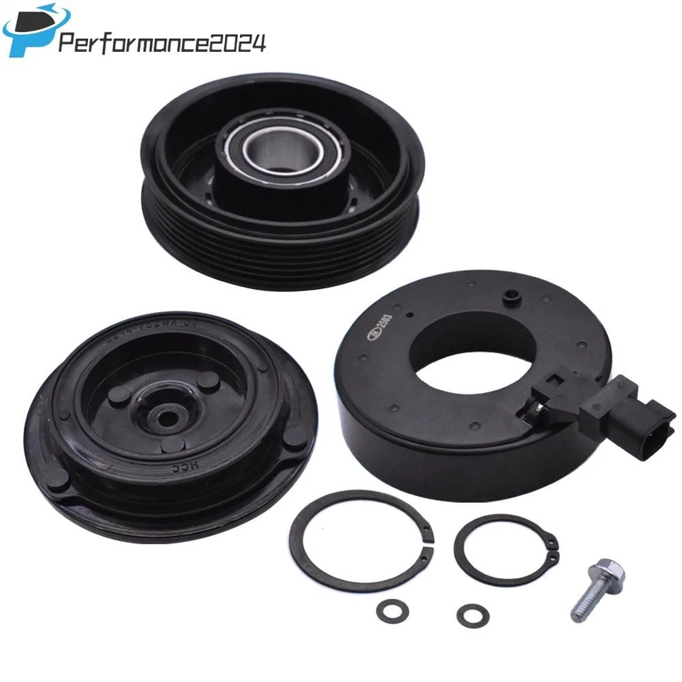 KIT EMBRAGUE COMPRESOR DE AIRE ACONDICIONADO POLEA BOBINA SE ADAPTA A JEEP GRAND CHEROKEE 2011-2016 3,6 L Foto 1 de 4