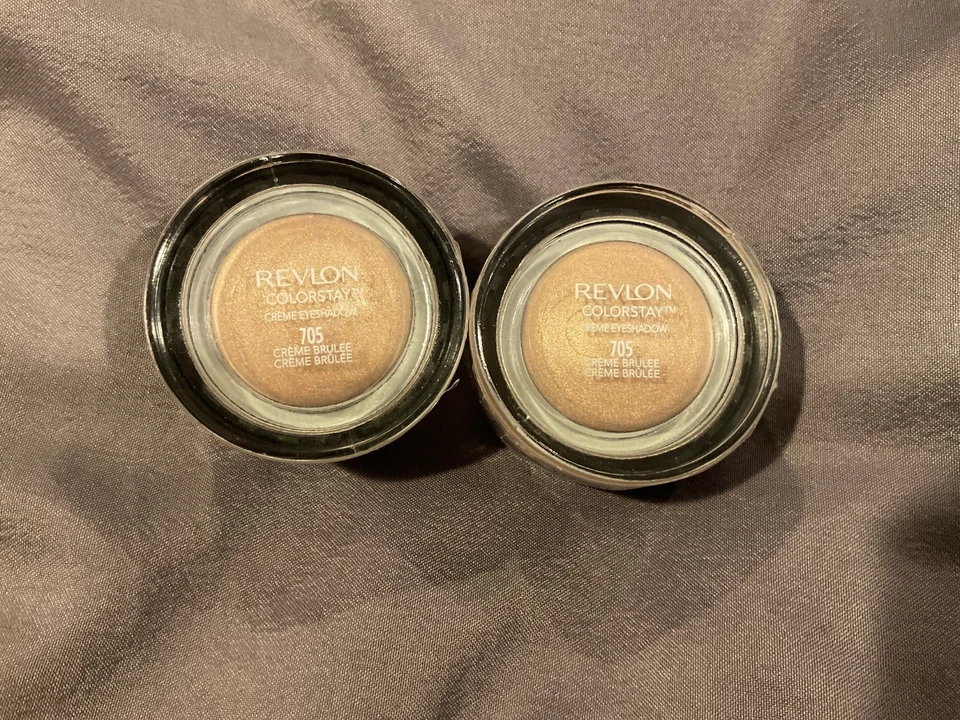 ~ 2 New Revlon Colorstay Creme Eyeshadow 705 Creme Brûlée Eye Shadow  ~ - Image 1 of 1