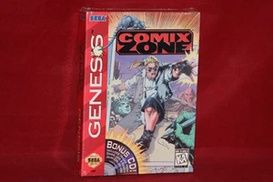 Frente un poco iluminado. Comix Zone (Sega Genesis, 1995) sellado de fábrica - Imagen 1 de 9