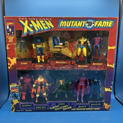 The Uncanny X-Men Mutant Hall of Fame edição limitada de colecionador, conjunto com 10 bonecos - Imagem 1 de 3