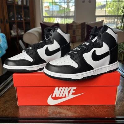 Nike Dunk High Shoes Panda White Black Lifestyle Sneaker DD1869-103 Womens Sizes - Image 1 of 4