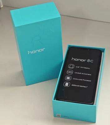  Huawei Honor 8C 6.26" 13MP 128GB Google (GlobaL) Android Smartphone Grade A+ - Imagen 1 de 4