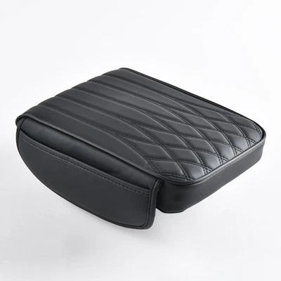 Auto Center Console Cover Car Armrest Cover Cushion with Storage Bags Universal - Image 1 of 4