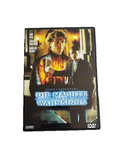 DIE MÄCHTE DES WAHNSINNS von John Carpenter - J.Prochnow  DEUTSCHE DVD - NEU&OVP - Bild 1 von 1