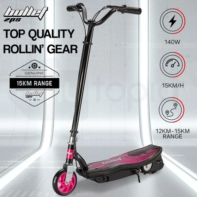 BULLET ZPS Kids Electric Scooter 140W Children Toy Pink Girls Battery Ride - image 1 of 4