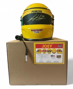 Casco réplica tamaño completo firmado por Joey Logano NASCAR Pennzoil 3X Champ (PA) - Imagen 1 de 7