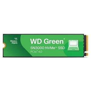 Western Digital Green 1TB SN3000 PCIe Gen4 M.2 2280 NVMe SSD (WDS100T4G0E-00CPS0 - Picture 1 of 1