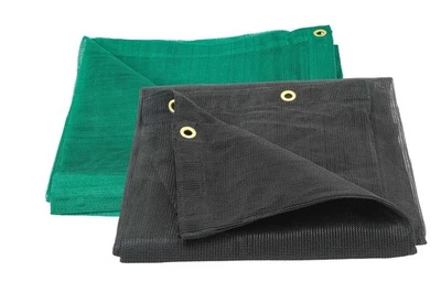 Heavy Duty 70% Shade Mesh Tarps 6 Oz with Grommets ROLL-Off - Image 1 of 4