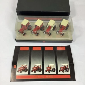 Ertl Tractor Set IHC 66 Series 1991 1/64 Scale In Original Box - Picture 1 of 15