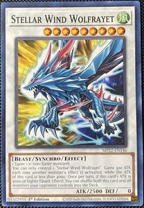 Stellar Wind Wolfrayet MP22-EN146 2022 Tin of the Pharaoh's Gods 1st Ed - Yugioh - Imagen 1 de 2