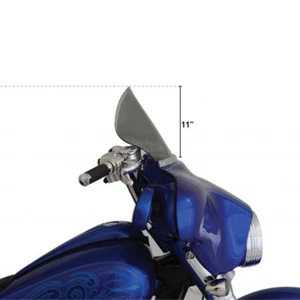 Klock Werks 11.5" Tint Flare Windshield for 1996-2013 Harley FLHT FLHX Touring - Bild 1 von 1