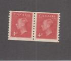 CANADA (MK3127)  # 300 VF-MVLH  4cts 1950 POSTES/POSTAGE COIL PAIR CAT VAL $50.