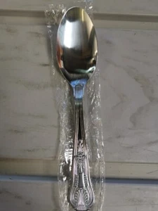 Kings Stainless Steel Dessert Spoon Dinning Spoons Tableware Cutlery Pack Of 12 - Picture 1 of 4