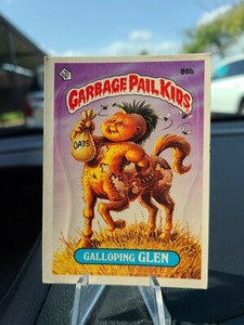 1986 Garbage Pail Kids Galloping GLEN #86b Original Series 3!