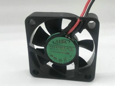 ADDA AD0405MX-G70 DC5V 0.11A 40*40*10MM 4CM  Cooling Fan - Image 1 of 3