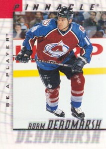 1997-98 Pinnacle Be A Player Hockey #52 Adam Deadmarsh Colorado Avalanche
