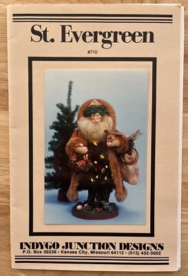 Indygo Junction Doll Craft pattern By Amy Martin ~ St. Evergreen - Image 1 of 4